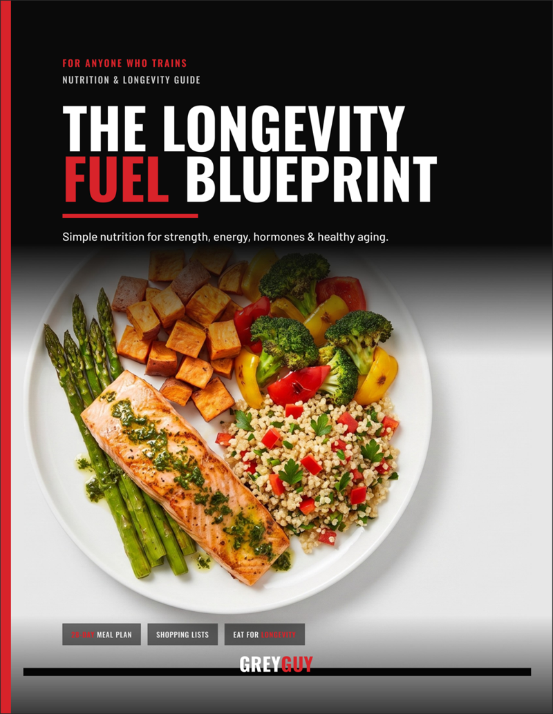 Le Plan Carburant Longévité — nutrition pour la force et bien vieillir